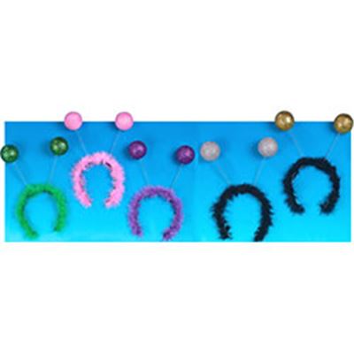 Antenas con bolas de purpurina surtido - 99692132