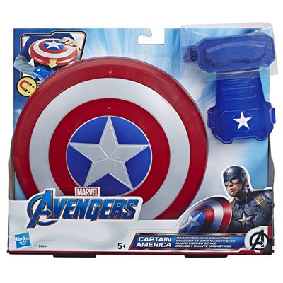 Avengers escudo y guantelete magnéticos de capitán