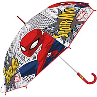 Paraguas manual 46 cm rojo spider-man "grea - 79147594