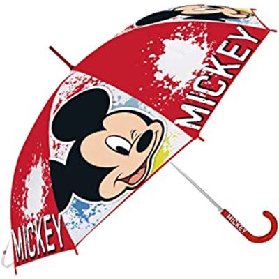 Paraguas manual 46 cm rojo mickey mouse "ha - 79147598