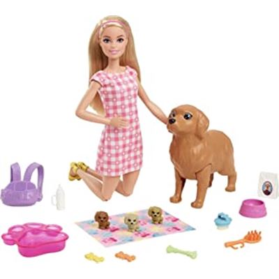 Barbie perritos recién nacidos rubia - 24501244