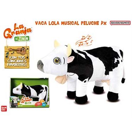 Peluche Musical La Vaca Lola : : Juguetes y Juegos