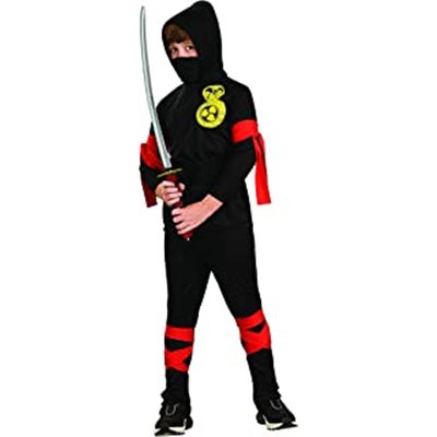 Disfraz ninja negro inf