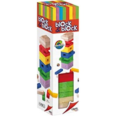 Game for kids block & block - 19360859