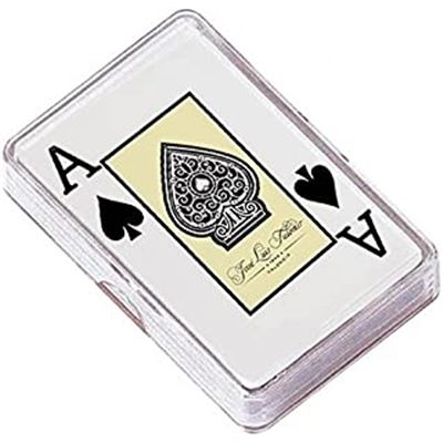 Baraja poker caja plastico - 12527929