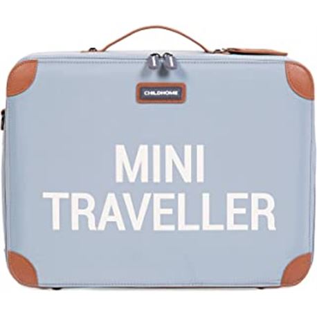 Mini traveller maleta para niños gris/crudo - 5420007158927