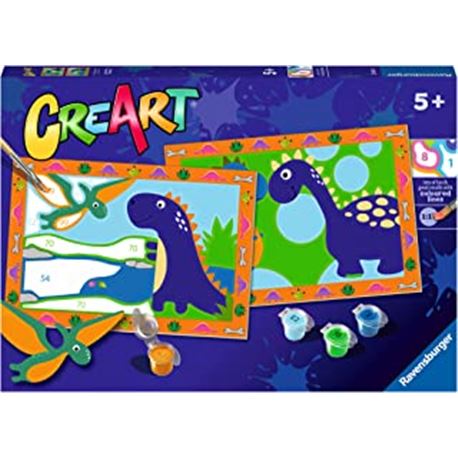 Creart serie junior: 2 x dinosaurios - 26923554