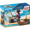 Starter pack pirata con bote de remos - 30071254