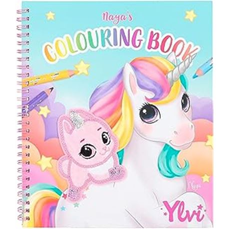 Ylvi libro de colorear con unicornio - 53712492
