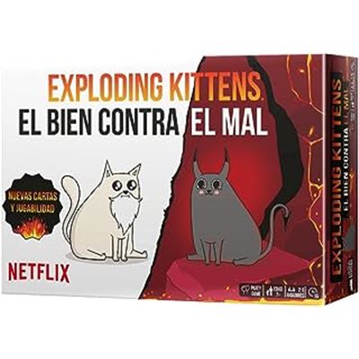 Explodin kittens: good vs. evil