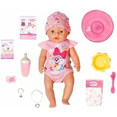 Baby born magic - niña vestido rosa 43cm (caja abi - 37883649