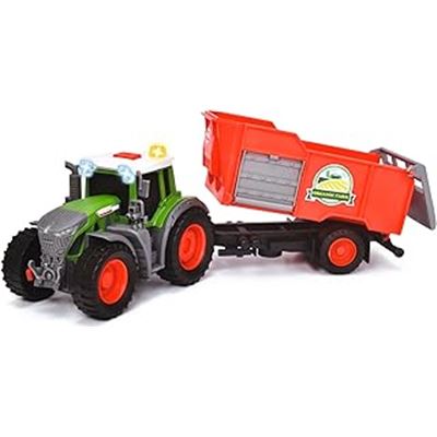 Tractor fendt granja trailer 26 cm luz y sonido - 4006333080654