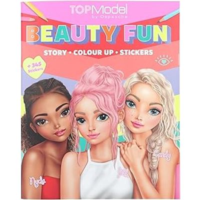 Topmodel libro para colorear beauty fun