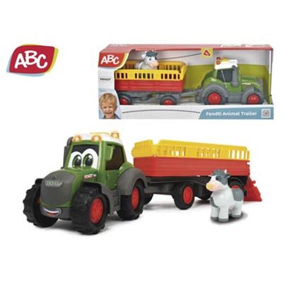 Abc- tractor fendt trailer animales 30 cm