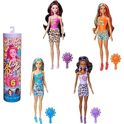 Barbie color reveal serie ritmo arcoíris muñeca