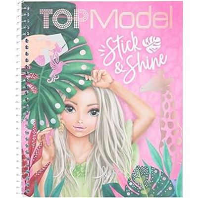 Topmodel libro para colorear stick & shi - 4010070647742