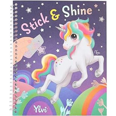 Ylvi libro para colorear stick & shine - 4010070654399