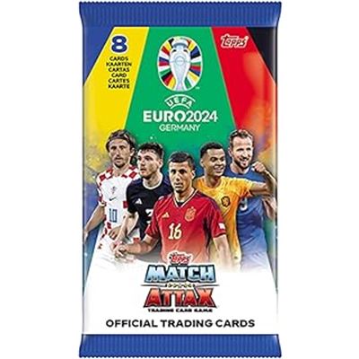 Sobre cartas match attax eurocopa 2024