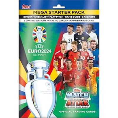 Starter pack cartas match attax eurocopa 2024
