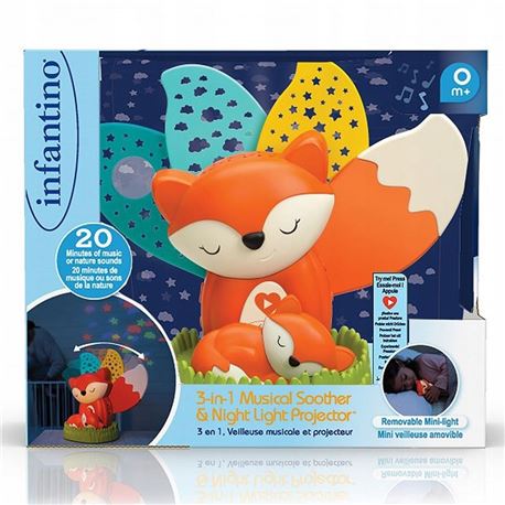 Proyector y punto luz fox 2 en 1 - 3021105020028