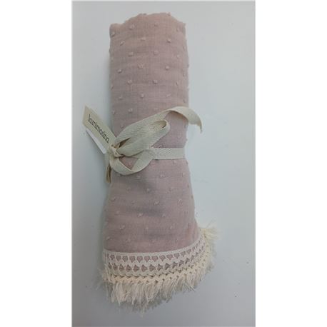 Muselina fleco alg. - P129