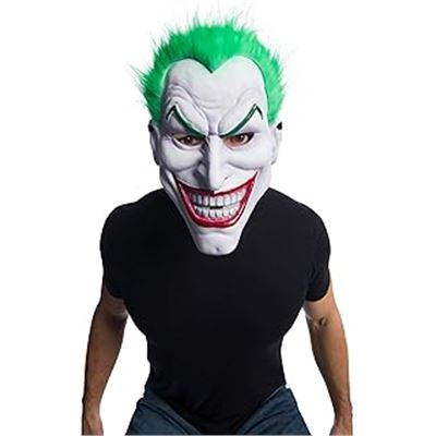 Máscara joker pvc con pelo