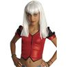 Peluca vampiresa traviesa blanca inf - 78901526