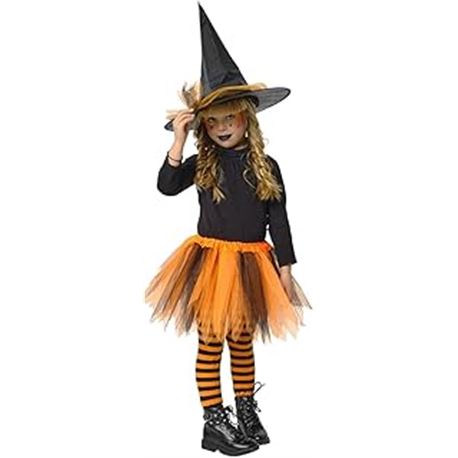 Set bruja tutu naranja - 78905229
