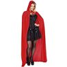 Capa roja con capucha efecto terciopelo ad - 78905211