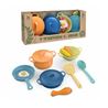 Set cacerolas con comida bio 12 pzs. - 86001347