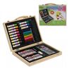 Estuche pinturas de madera 68 piezas - 86000068