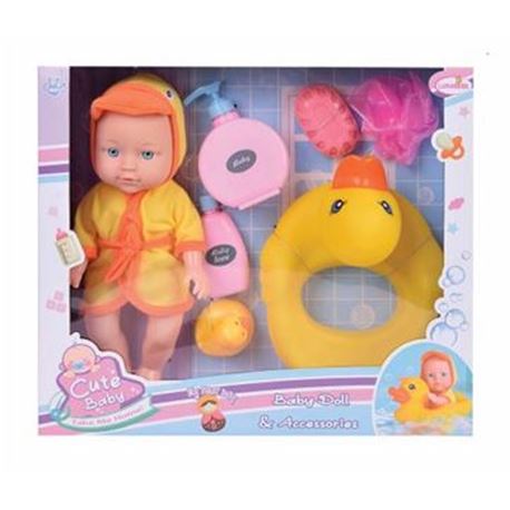 Muñeco bebe 12" con flotador - 86003541