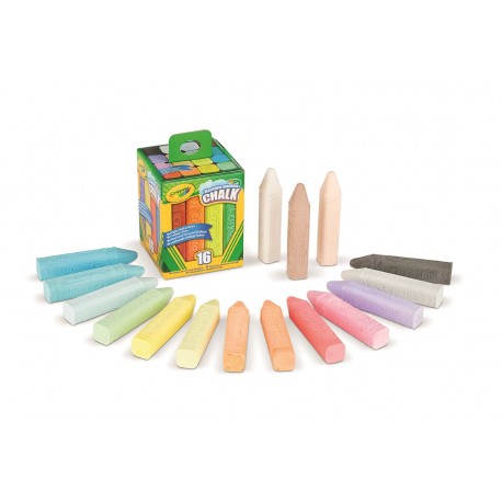 16 MAXI TIZAS DE SUELO LAVABLES