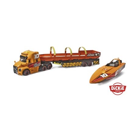 Camión Trailer Sea Race con luz y sonido 41 cm