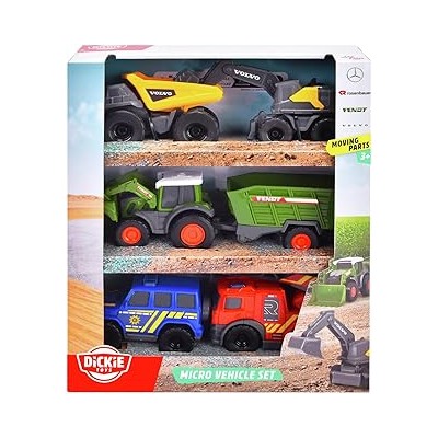 Micro Pack 6 vehiculos 8 cm
