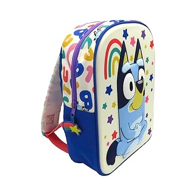 Bluey Mochila de 30 cm Eva 3D - Rainbow