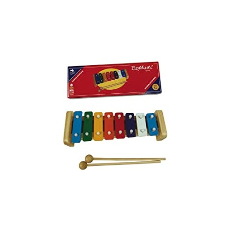 XILOFONO 8 NOTAS MADERA/METAL