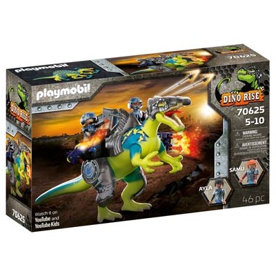 Spinosaurus: Doble poder de defensa