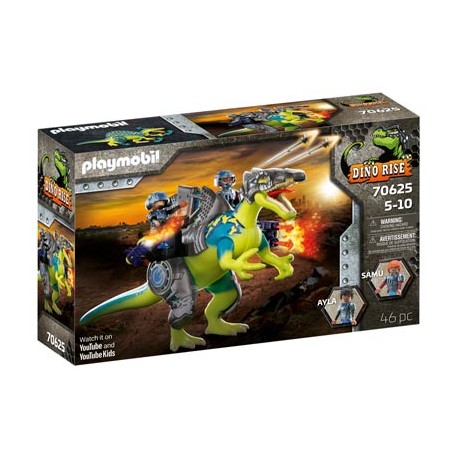 Spinosaurus: Doble poder de defensa