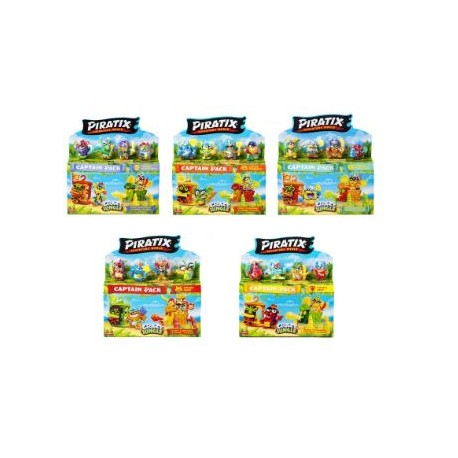PIRATIX CRAZY JUNGLE - Captain Pack Asst.6 1x12 (V
