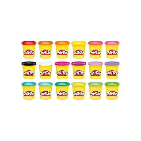 PLAY-DOH PACK DE 18 BOTES G0522 HASBRO