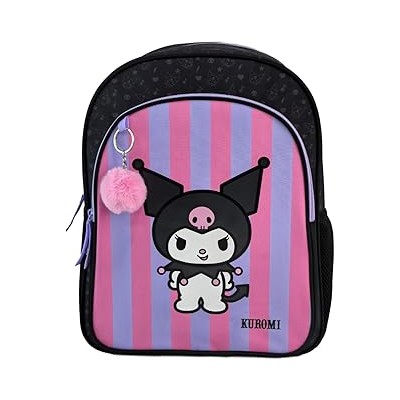 Kuromi Mochila Primaria DOBLE COMPARTIMENTO (GRAN