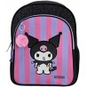 Kuromi Mochila Primaria DOBLE COMPARTIMENTO (GRAN