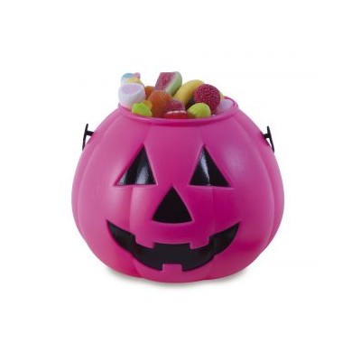 PORTACARAMELOS CALABAZA ROSA