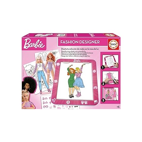 MESA DE LUZ BARBIE