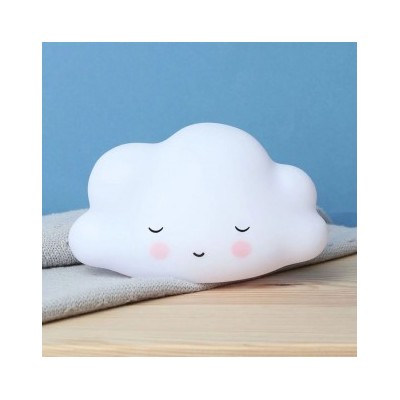 LAMPARA OJOS CERRADOS NUBE BLANCA LITTLE