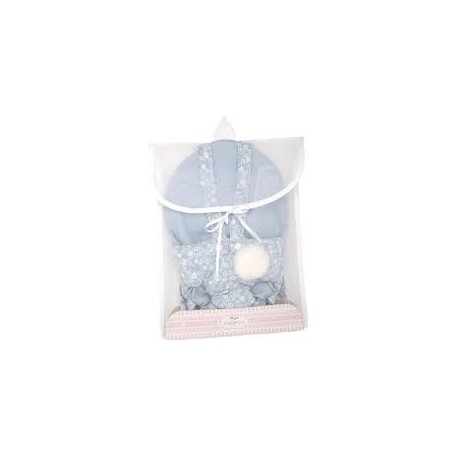 PORTABEBE AZUL (PARA MUÑECOS DE 40-45 CM)