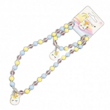 COLLAR & PULSERA Y ANILLO UNICORNIO