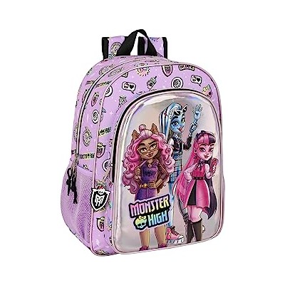 Mochila 33 Cm Adaptable A Carro Monster High "Best