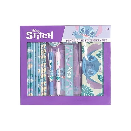 Stitch Set de Papeleria 14 Piezas en Caja